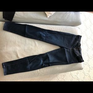 J Brand super skinny dark jeans